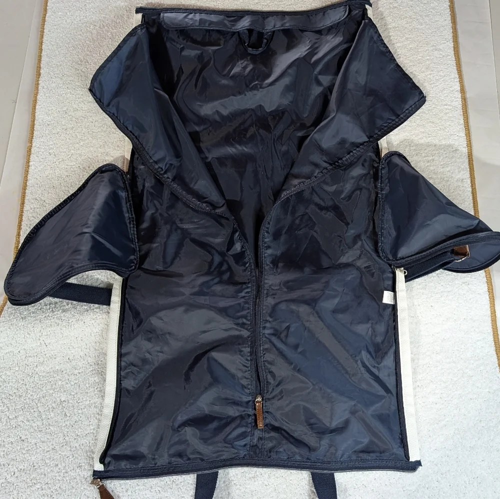 Polo by Ralph Lauren 2 In 1 Navy Blue Duffel Bag And Garment Bag